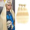 613 Honey Blonde Colored 22-40 Inch Straight Human Hair Bundles Brazilian Remy Extension 3 4 Bundles For Women