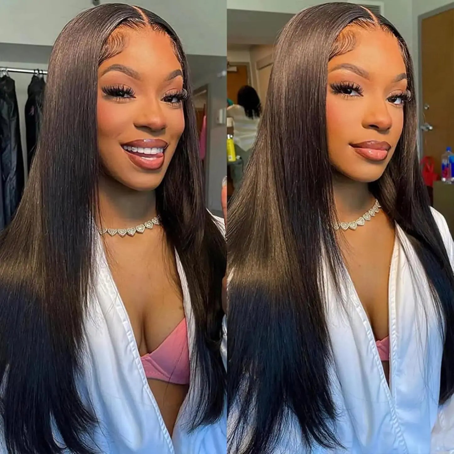 Straight Lace Wig 30In 13x4 13x6 Lace Front Wigs Pre-Cut Lace Human Hair Wigs Lace Frontal Wigs For Black Women