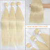 Straight Hair Extensions Synthetic Smooth Ombre Hair Weaving 26 inches Blue Synthetic Straight Hair Bundles Full to End