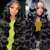 13x6 13x4 Lace Front Wigs Human Hair 28 inch Body Wave HD Transparent Lace Frontal Wig 200 Density human hair lace frontal wig