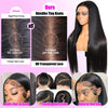 Straight Lace Wig 30In 13x4 13x6 Lace Front Wigs Pre-Cut Lace Human Hair Wigs Lace Frontal Wigs For Black Women