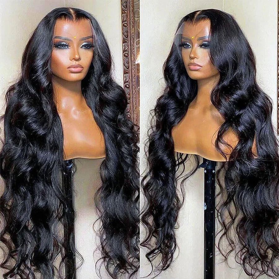 Human Hair Malaysian HD Lace Wigs Body Wave Pre Plucked Human Hair Wigs 100% Real HD Lace Frontal Wig