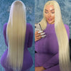 613 honey blonde Bone straight 13x6 hd lace frontal human hair wig 40 inch full brazilian cheap colored wigs on sale clearance