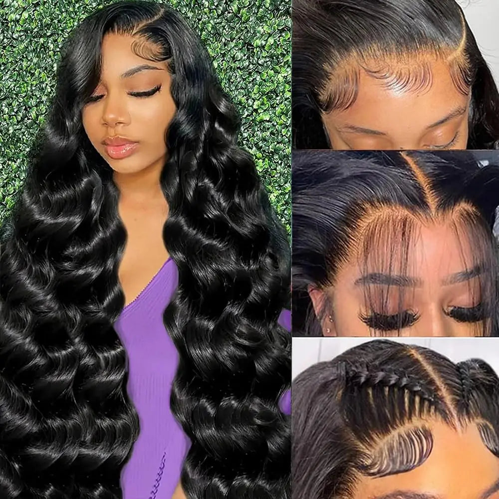 13x6 Body Wave Lace Front Wigs Human Hair 200 Density Human Hair Lace Front Wigs for Black Women 13x4 Lace Front Wigs Human Hair