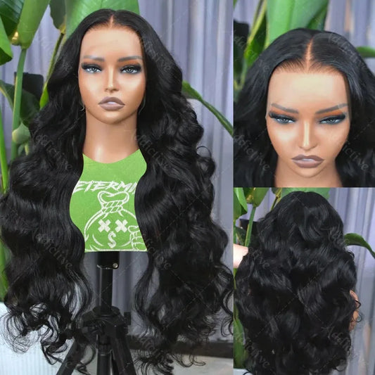 30 40 Inch Lace Front Wig PrePlucked For Black Women Body Wave 200 Density 13x5 HD Transparent Lace Frontal Human Hair Wig