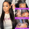 13x4 Bone Straight Lace Front Wig 30 34 Inch Lace Front Human Hair Wigs For Women 13x6 Brazilian Hair Wigs 360 Lace Frontal Wig