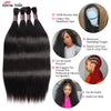 Natural Bulk Hair For Braiding 100% Human Hairs No Weft Straight Bundles 10-30 Inches Virgin Extensions Wholesale