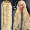 613 Curly 13x6 Hd Transparent Lace Frontal Wigs 13x4 Blonde Deep Wave 30 Inch Colored Human Hair 100% Brazilian For Women Choice