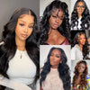 Human Hair Bundles Body Wave Brazilian Virgin 100% Unprocessed Human Hair Natural Black Color Weave Extensions 30 Inch 3 Bundles