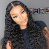 Lafion Water wave Human Hair Wig Deep Wave Frontal Wig Curly Hd Lace Wig 13x6 Human Hair 13x4 Lace Front Wig Black Wig For Women