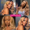 Joedir Wholesale Honey Blonde 27 Color 1/3/4 Bundles Human Hair Brazilian Remy Body Wave  Hair Can Made To Wig Remy Extensions