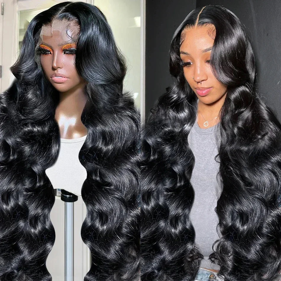 13x4 HD Lace Front Wigs Body Wave Indian Human Hair Remy 13x6 HD Lace Frontal Wig PrePlucked For Women Human Hair Pre Plucked