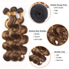 P4/27 Highlight Body Wave Human Hair Bundles 100g/pc Honey Blonde Bundle Brazilian Virgin Human Hair Weave Extensions For Women