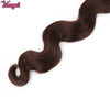 Full Star Body Wave Weft Hair Bundles 26 Inch Soft Long Synthetic Hair Weave Black Ombre Brown 613 Blonde 100g Hair Extension