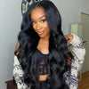 ISEE Hair Pre Bleached Knots Body Wave Wig Wear And Go Glueless Human Hair Wig 6X4 HD Lace Front Wig Pre Cut PrePlucked