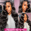 ISEE Hair Pre Bleached Knots Body Wave Wig Wear And Go Glueless Human Hair Wig 6X4 HD Lace Front Wig Pre Cut PrePlucked