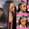 Bone Straight 13x4 HD Lace Front Human Hair Wigs Brazilian 13x6 HD Lace Frontal Wig 180% PrePlucked For Women Remy Human Hair