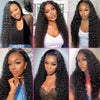 13x4 Curly HD Transparent lace front human hair wig 13x6 Frontal 100% Human Hair Wigs Brazilian Wigs 30 40 Inch For Women Choice