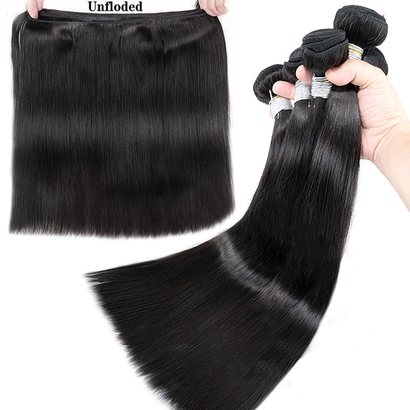 100% Human Hair Bundles 10-30 inches Unprocessed Hair Big Body Wave Natural Black Color Remy Human Hair Bundles Extensions Hair