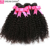 DreamDiana 9A Indian Kinky Curly 4 Bundles Curly Human Hair Bundles Original Human Hair Curly Promotion Hair Extension For Women