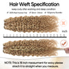 Real Beauty Brazilian P27/613 Water Wave Blonde Human Hair Extensions Curly Human Hair Bundles Weft 1PC 100g Piano Color