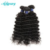 Ashimary Deep Wave Brazilian Hair Weave Bundles 100% Human Hair Bundles Deals Remy Hair Extensions 8-26 Inch