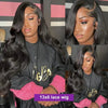 30 40 Inch Lace Front Wig PrePlucked For Black Women Body Wave 200 Density 13x5 HD Transparent Lace Frontal Human Hair Wig