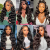 Body Wave Human Hair Bundles 100% Brazilian Human Hair Bundles Natural Human Raw Hair Extensions Weaves For Women 30 32 Inches ﻿